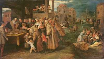 The Seven Works of Mercy by Frans II the Younger Francken