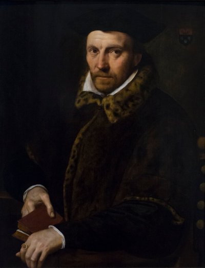 Portrait of Dom Andreas Boulingier by Frans I Pourbus