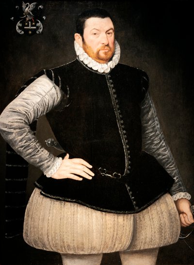 Portrait of Frans van de Kethulle, Lord of Ryhove (1531-1585) by Frans I Pourbus