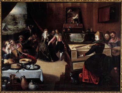 The Prodigal Child in Courtesans by Frans I Pourbus