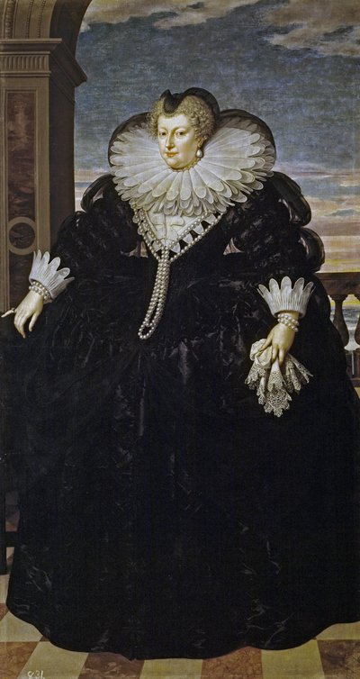 Portrait of Marie de Médici by Frans Pourbus the Younger