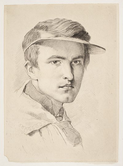 Portrait of J. Th. Lundbye by Frans Schwartz