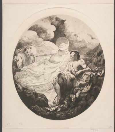 Selene and Endymion by Frans Schwartz