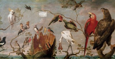 Birds Concert. Painting by Frans Snyders 17th century by Frans Snyders