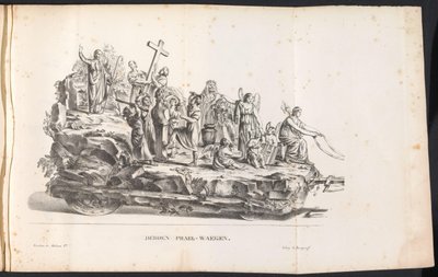 Third Float in the Procession for Saint Rumbold, 1825 by Frans Vervloet