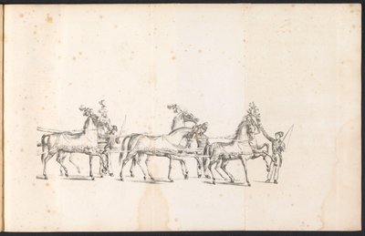 Span of the First Parade Float in the Procession for Saint Rombout, 1825 by Frans Vervloet