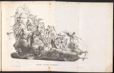 Fourth Parade Float in the Procession for Saint Rombout, 1825 by Frans Vervloet