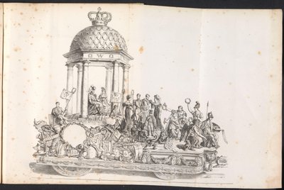 Fifth Float in the Parade for Saint Rombout, 1825 by Frans Vervloet