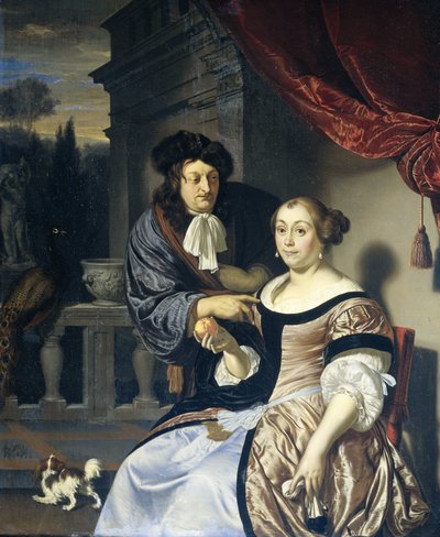 A Man and a Woman by Frans van Mieris (I)