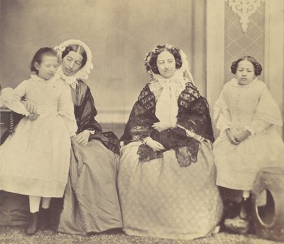 Elise Höusermann, Hermine, Marie and Marie Antoine by Franz Antoine