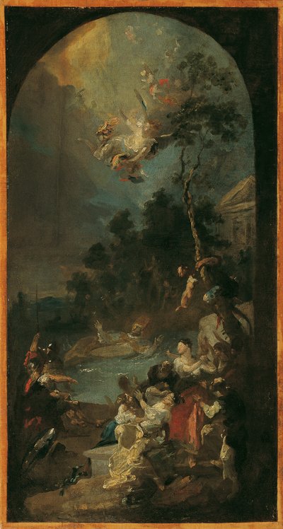 The Martyrdom of Saint Quirinus by Franz Anton Maulbertsch