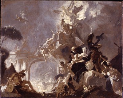 Design for a Ceiling Painting by Franz Anton Maulbertsch
