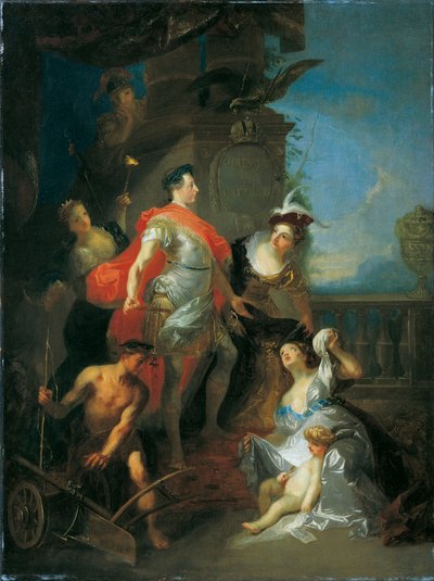 Glorification of Emperor Joseph II by Franz Anton Maulbertsch