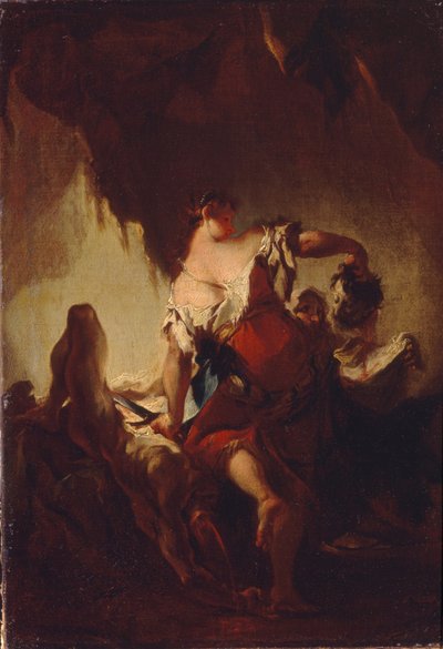 Judith with the Head of Holofernes by Franz Anton Maulbertsch