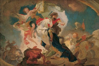 Victory of Saint James of Compostela over the Saracens in the Battle of Clavigo by Franz Anton Maulbertsch
