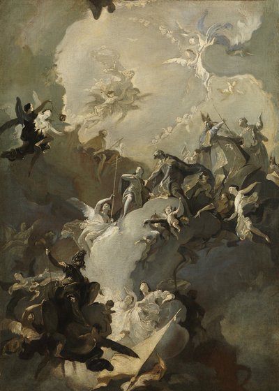 The Glorification of the Royal Hungarian Saints by Franz Anton Maulbertsch