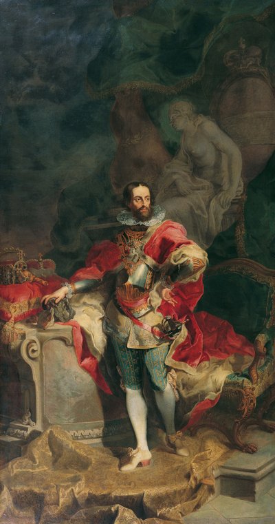 Portrait of Emperor Ferdinand I, ca. 1760 by Franz Anton Palko