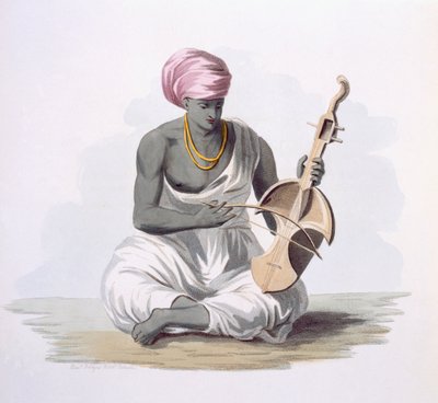 A Sarinda, or Hindostan Type Violin, from 
