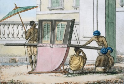 Palanquin seat, from 