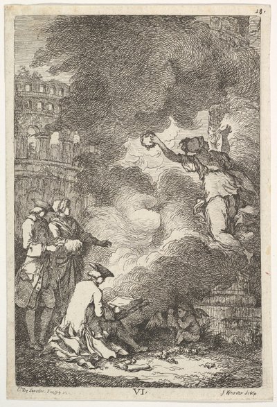 A Visit to Rome in 1764 by Franz Edmund Weirotter
