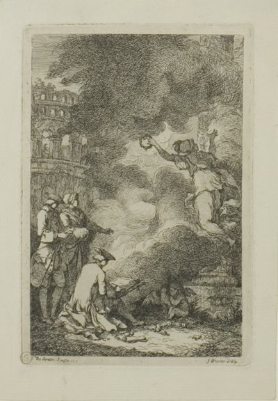 Plate from, Nella Venuta by Franz Edmund Weirotter