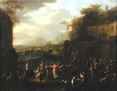 The Wedding Dance by Franz Ferg