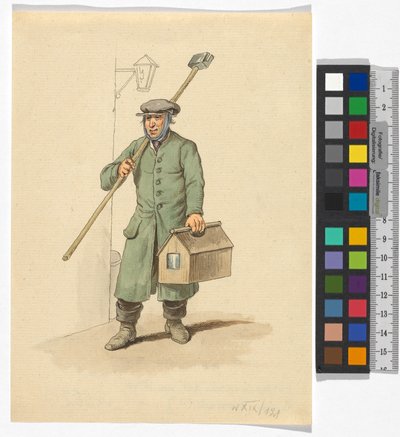 From a Series of Calls: Lamplighter by Franz Gerasch