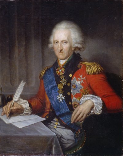 Portrait of the Statesman and Reformer Count Jacob Sievers (1731-1808) by Franz Gerhard von Kugelgen