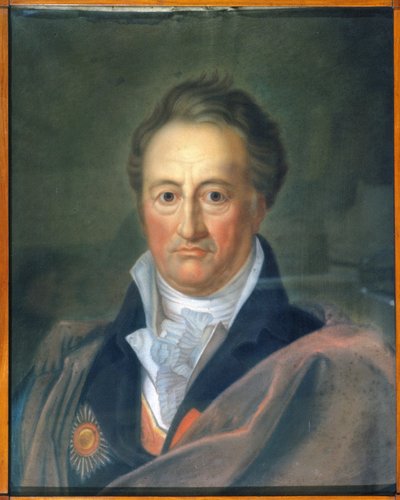 Portrait of Goethe in 1810, by Gerard von Kugelgen by Franz Gerhard von Kugelgen