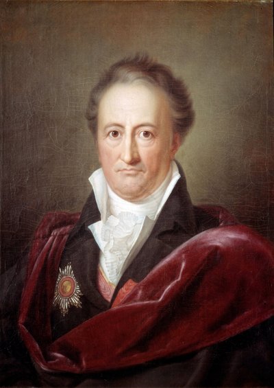 Portrait of Johann Wolfgang Goethe by Franz Gerhard von Kugelgen
