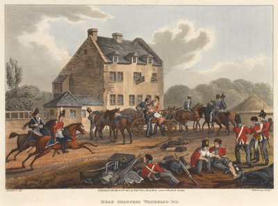 Head Quarters Waterloo 1815, Engraved by M. Dubourg by Franz Joseph Manskirch