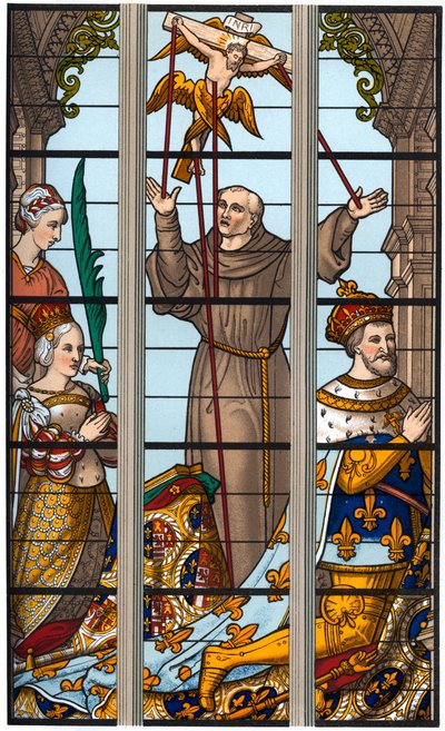 Francis I and Eleonore at their Devotions, 1515-1547 by Franz Kellerhoven