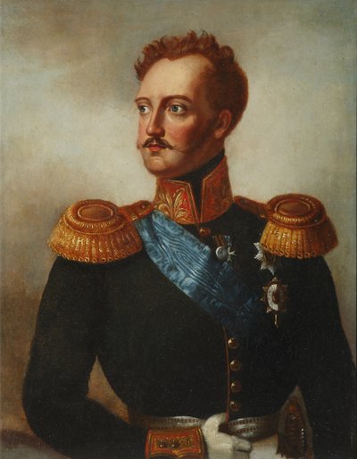 Portrait of Count Alexander von Benckendorff by Franz Krüger