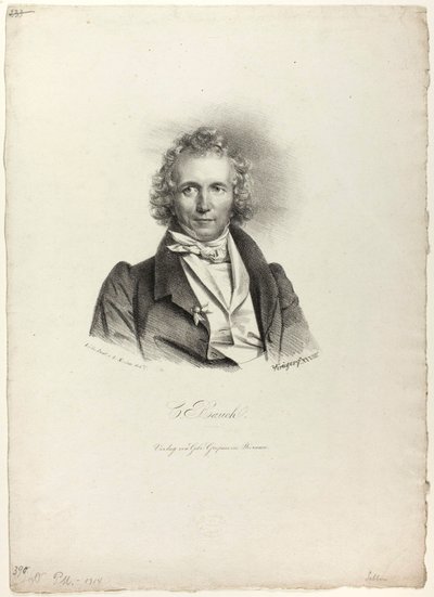 Portrait of the Sculptor Rauch by Franz Krüger