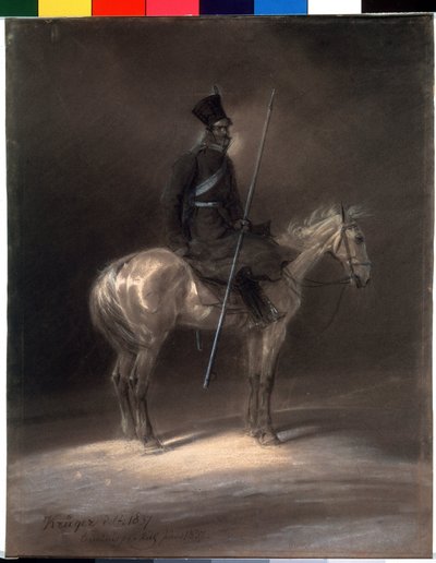 Cossack on Horseback by Franz Krüger