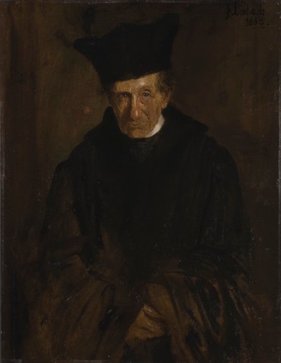 Portrait of Ignaz von Döllinger by Franz von Lenbach