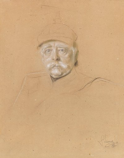 Portrait of Otto von Bismarck 1815-1898, 1894 by Franz von Lenbach