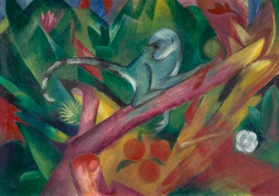 The Little Monkey by Franz Marc