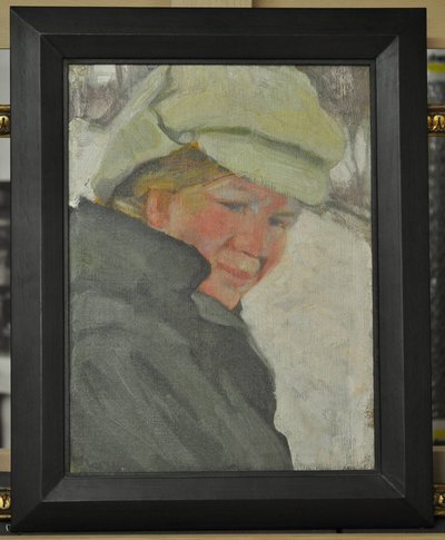 Portrait Maria Frank by Franz Marc