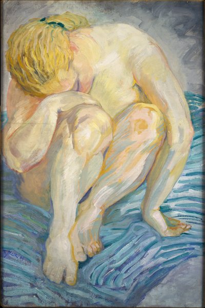 Study of a Female Nude by Franz Marc