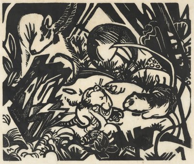 Animal Legend by Franz Marc