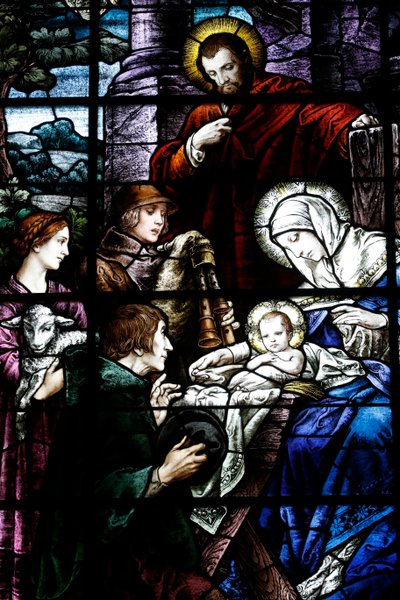 The Adoration of the Shepherds by Franz Mayer