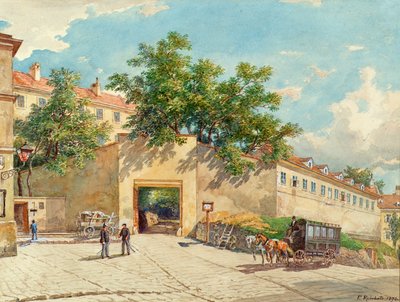 The Police Prison in Theobaldgasse in Vienna by Franz Reinhold