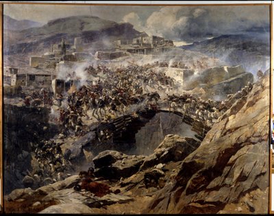 The Siege of Akhoulgo by Franz Roubaud