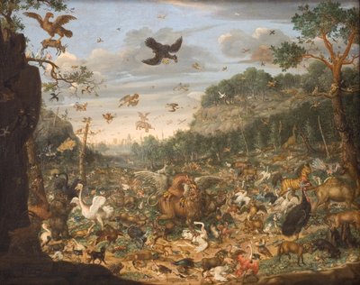 The Earth After the Fall of Man by Franz Rösel von Rosenhof