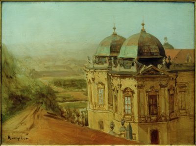 The Upper Belvedere in Vienna by Franz Rumpler