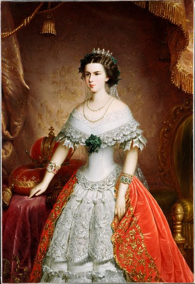 Portrait of Elisabeth of Bavaria by Franz Russ the Elder