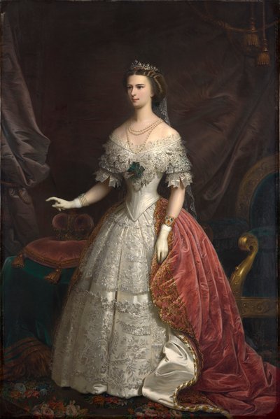 Portrait of Elisabeth of Bavaria by Franz Russ the Younger