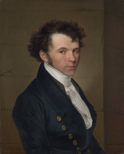 Male Portrait by Franz Sales Lochbihler