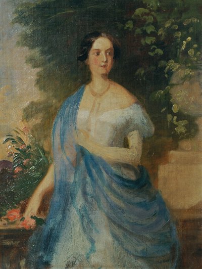 Clothilde Princess Dietrichstein by Franz Schrotzberg